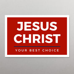 Jesus Christ: Your Best Choice Tract (Package of 100)