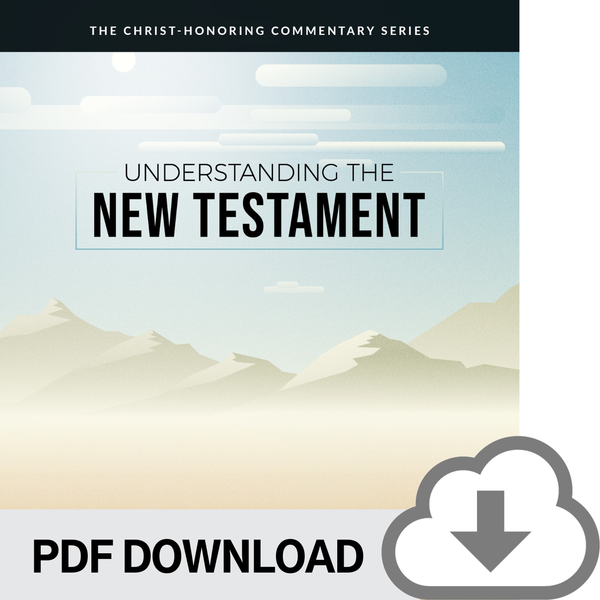 DOWNLOADABLE PDF VERSION: Understanding the New Testament