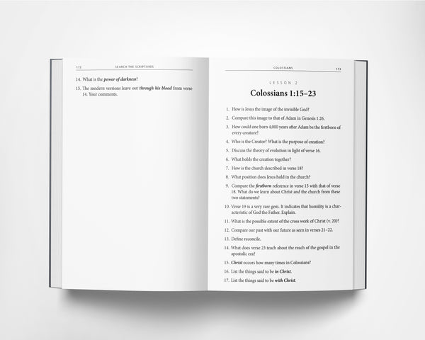Search The Scriptures