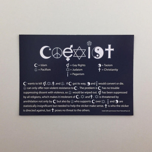 Coexist Tract (Package of 100)